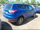 2017 Ford Escape Se Синий vin: 1FMCU0GD4HUD50354