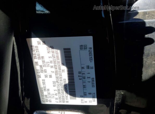 1FMCU0GD4HUE65830 2017 FORD ESCAPE Black Вид наклейки з VIN-кодом