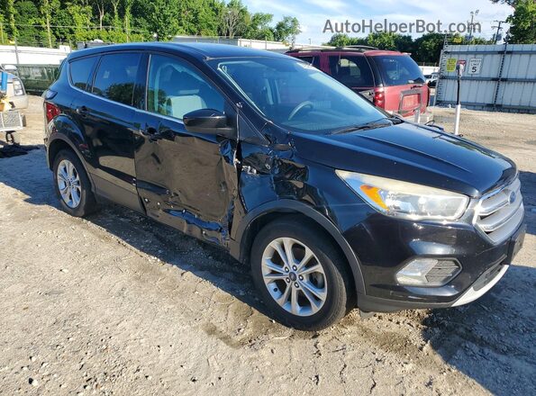 1FMCU0GD4HUE65830 2017 FORD ESCAPE Black Передня права чверть