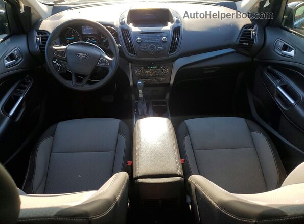 1FMCU0GD4HUE65830 2017 FORD ESCAPE Black Вид панелі приладів