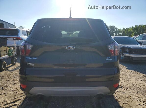 1FMCU0GD4HUE65830 2017 FORD ESCAPE Black Вид ззаду