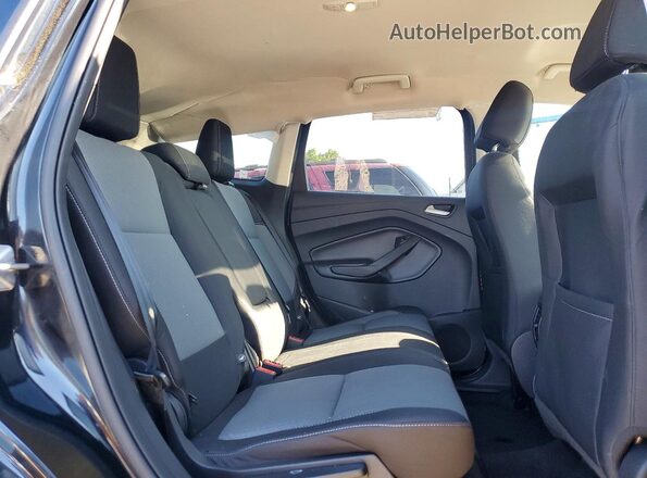 1FMCU0GD4HUE65830 2017 FORD ESCAPE Black Вид задньої частини салону