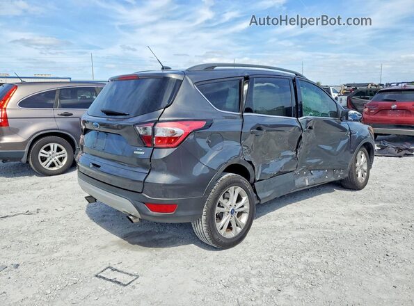 1FMCU0GD4JUA65689 2018 FORD ESCAPE Gray Tył prawy