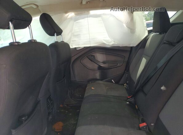 1FMCU0GD4JUA65689 2018 FORD ESCAPE Gray Widok wnętrza z tyłu