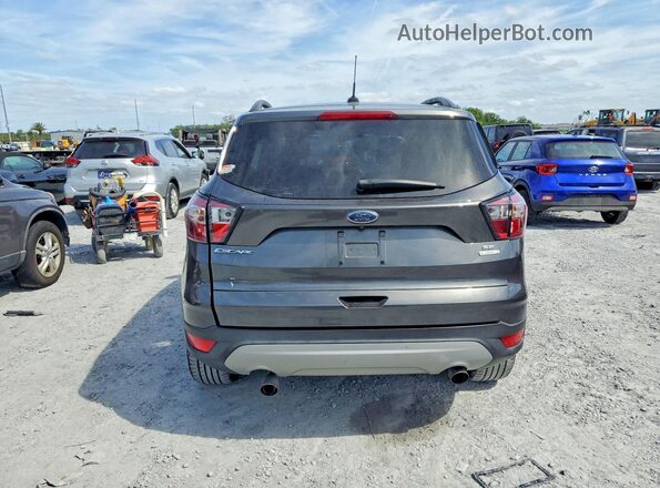 1FMCU0GD4JUA65689 2018 FORD ESCAPE Gray Widok z tyłu
