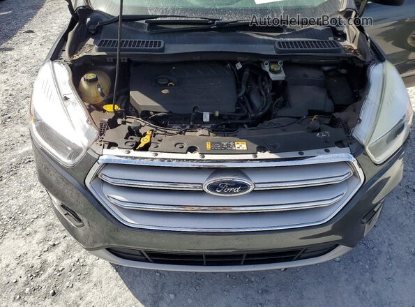 1FMCU0GD4JUA65689 2018 FORD ESCAPE Gray Widok komory silnika