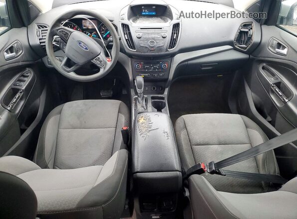 1FMCU0GD4JUC37073 2018 FORD ESCAPE Silver Вид панелі приладів