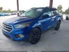 2018 Ford Escape Se Синий vin: 1FMCU0GD4JUD00494