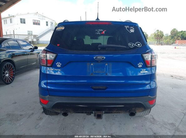 1FMCU0GD4JUD00494 2018 FORD ESCAPE Синий 