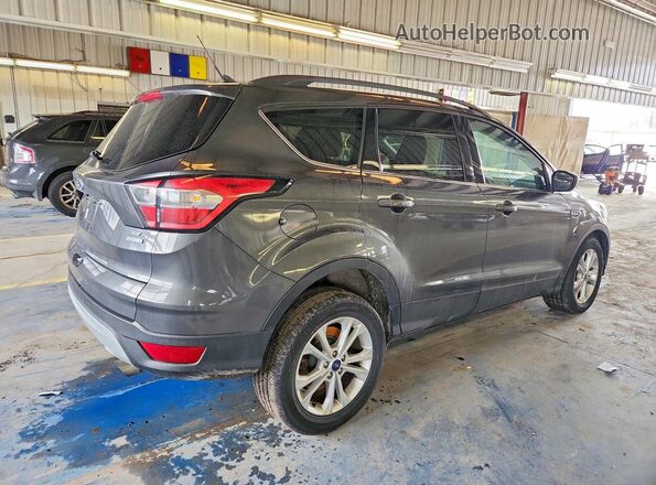 1FMCU0GD4JUD49386 2018 FORD ESCAPE Gray Задня права чверть
