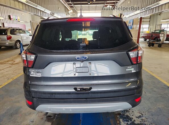 1FMCU0GD4JUD49386 2018 FORD ESCAPE Gray Вид ззаду