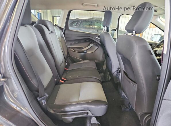 1FMCU0GD4JUD49386 2018 FORD ESCAPE Gray Вид задньої частини салону