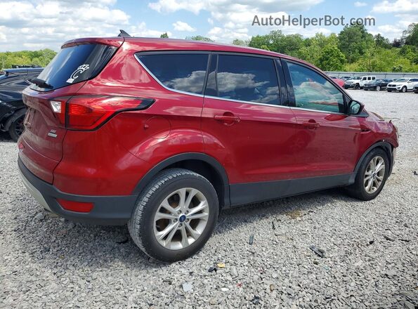 1FMCU0GD4KUC00946 2019 FORD ESCAPE Красный Задняя правая четверть