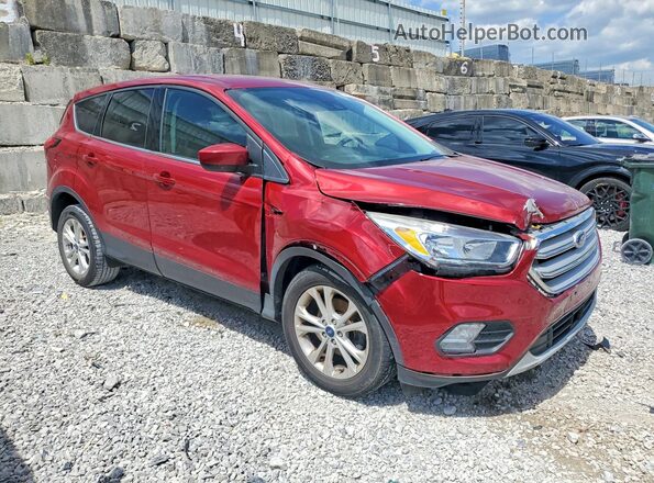 1FMCU0GD4KUC00946 2019 FORD ESCAPE Красный Передняя правая четверть