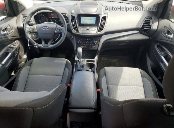 1FMCU0GD4KUC00946 2019 FORD ESCAPE Красный Вид панели приборов