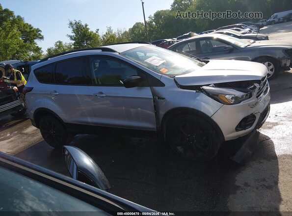 1FMCU0GD4KUC56630 2019 FORD ESCAPE Silver Widok wnętrza z tyłu