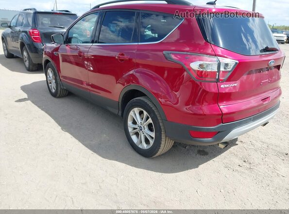 1FMCU0GD5HUB20726 2017 FORD ESCAPE Красный Задняя левая четверть