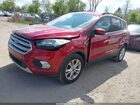 2017 Ford Escape Se Красный vin: 1FMCU0GD5HUB20726