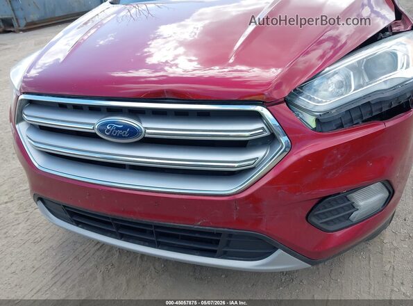 1FMCU0GD5HUB20726 2017 FORD ESCAPE Красный Вид щитка приборов