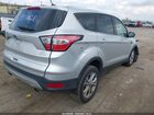 2017 Ford Escape Se Silver vin: 1FMCU0GD5HUB59428