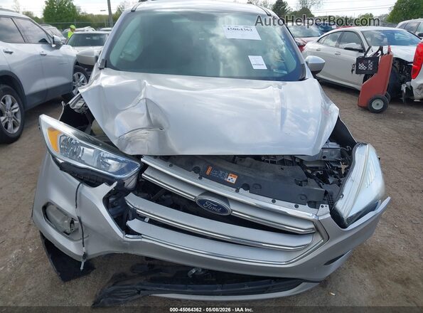 1FMCU0GD5HUB59428 2017 FORD ESCAPE Silver Вид щитка приладів