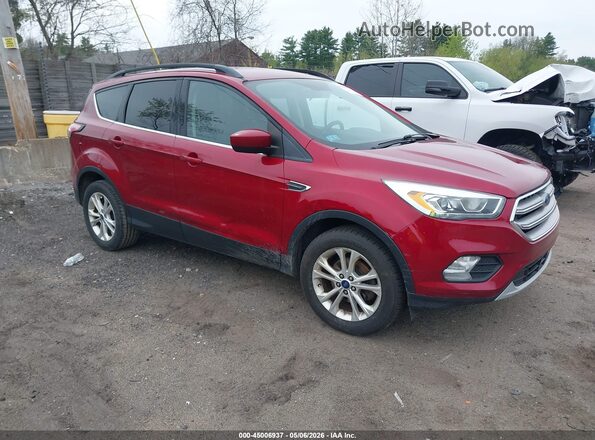 1FMCU0GD5HUC09731 2017 FORD ESCAPE Красный Передняя правая четверть
