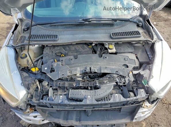 1FMCU0GD5HUD26760 2017 FORD ESCAPE Silver Engine compartment view