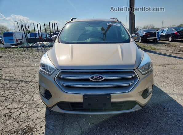 1FMCU0GD5HUD38228 2017 FORD ESCAPE Бежевый Вид спереди