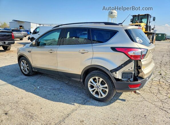1FMCU0GD5HUD38228 2017 FORD ESCAPE Бежевый Задняя левая четверть
