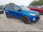 2017 Ford Escape Se Blue vin: 1FMCU0GD5HUD58236