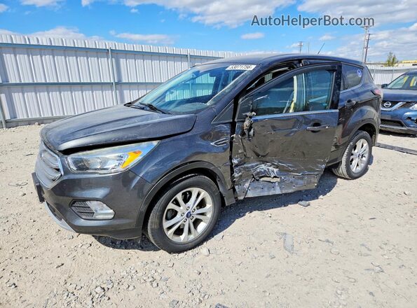 1FMCU0GD5HUE04356 2017 FORD ESCAPE Gray Передня ліва чверть