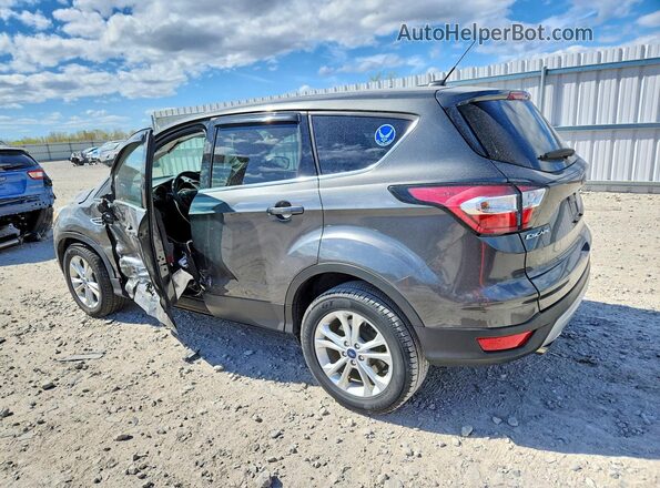1FMCU0GD5HUE04356 2017 FORD ESCAPE Gray Задня ліва чверть