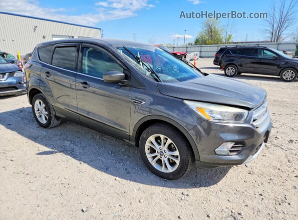 1FMCU0GD5HUE04356 2017 FORD ESCAPE Gray Передня права чверть
