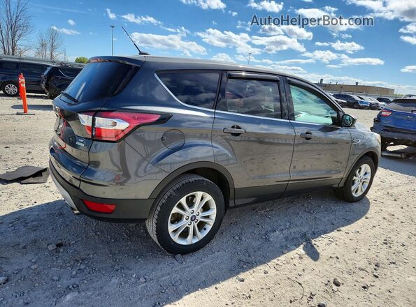 1FMCU0GD5HUE04356 2017 FORD ESCAPE Gray Задня права чверть