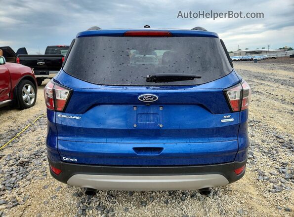 1FMCU0GD5HUE72639 2017 FORD ESCAPE Blue Widok z tyłu