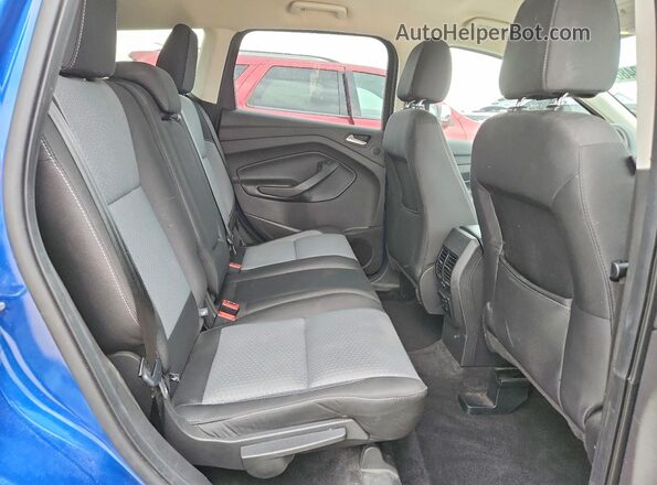 1FMCU0GD5HUE72639 2017 FORD ESCAPE Blue Widok tylnych siedzeń