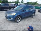 2018 Ford Escape Se Синий vin: 1FMCU0GD5JUA19577