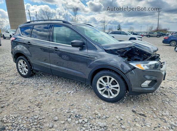 1FMCU0GD5JUB62853 2018 FORD ESCAPE Charcoal Передня права чверть