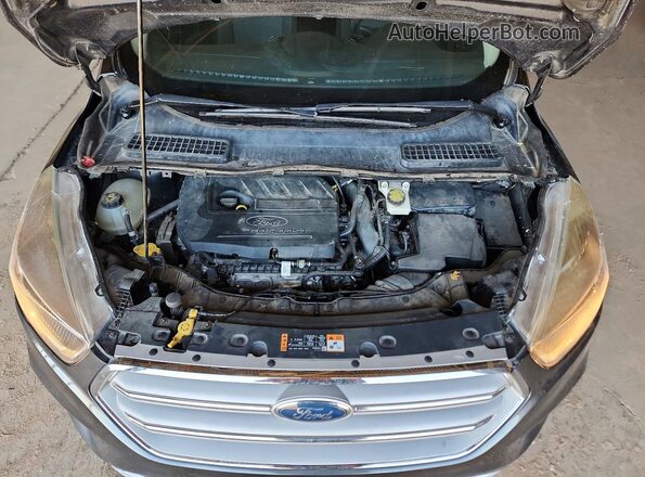 1FMCU0GD5JUB85405 2018 FORD ESCAPE Charcoal Вид підкапотного простору