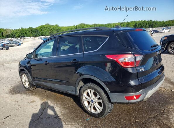 1FMCU0GD5JUC26406 2018 FORD ESCAPE Black Tył lewy