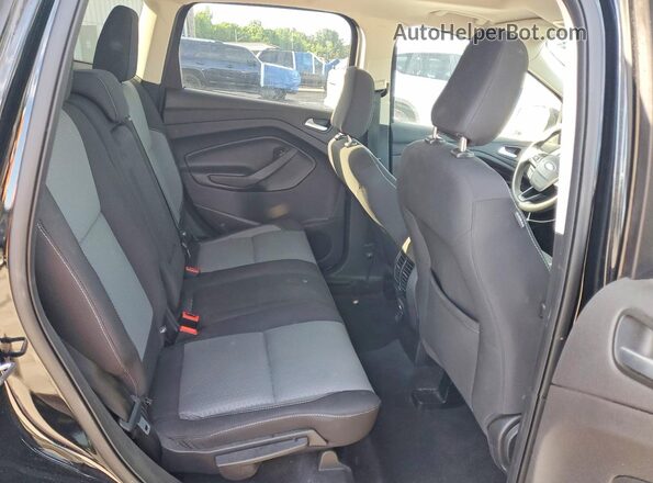 1FMCU0GD5JUC26406 2018 FORD ESCAPE Black Widok wnętrza z tyłu