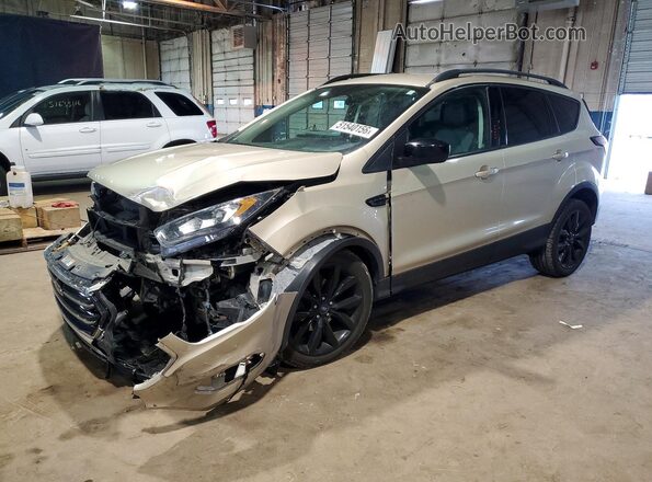 1FMCU0GD5JUC31797 2018 FORD ESCAPE Beige Przód lewy