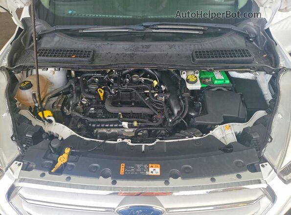 1FMCU0GD5KUC36788 2019 FORD ESCAPE White Widok komory silnika