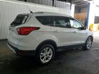 2019 Ford Escape Se White vin: 1FMCU0GD5KUC36788