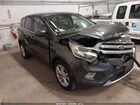 2017 Ford Escape Se Gray vin: 1FMCU0GD6HUA53716