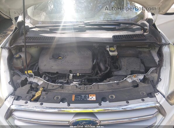 1FMCU0GD6HUB49684 2017 FORD ESCAPE Белый Вид сзади