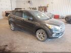 2017 Ford Escape Se Gray vin: 1FMCU0GD6HUD27240