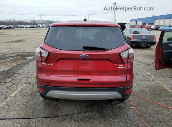 1FMCU0GD6HUD56298 2017 FORD ESCAPE Red Հետևի տեսք