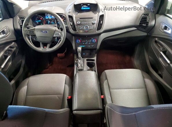1FMCU0GD6HUD77765 2017 FORD ESCAPE Белый Вид панели приборов