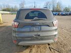 2018 Ford Escape Se Gray vin: 1FMCU0GD6JUB09501